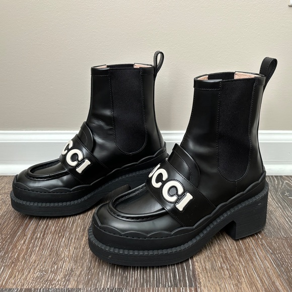 SOLD❗️Gucci logo boots, 36 - Picture 5 of 10